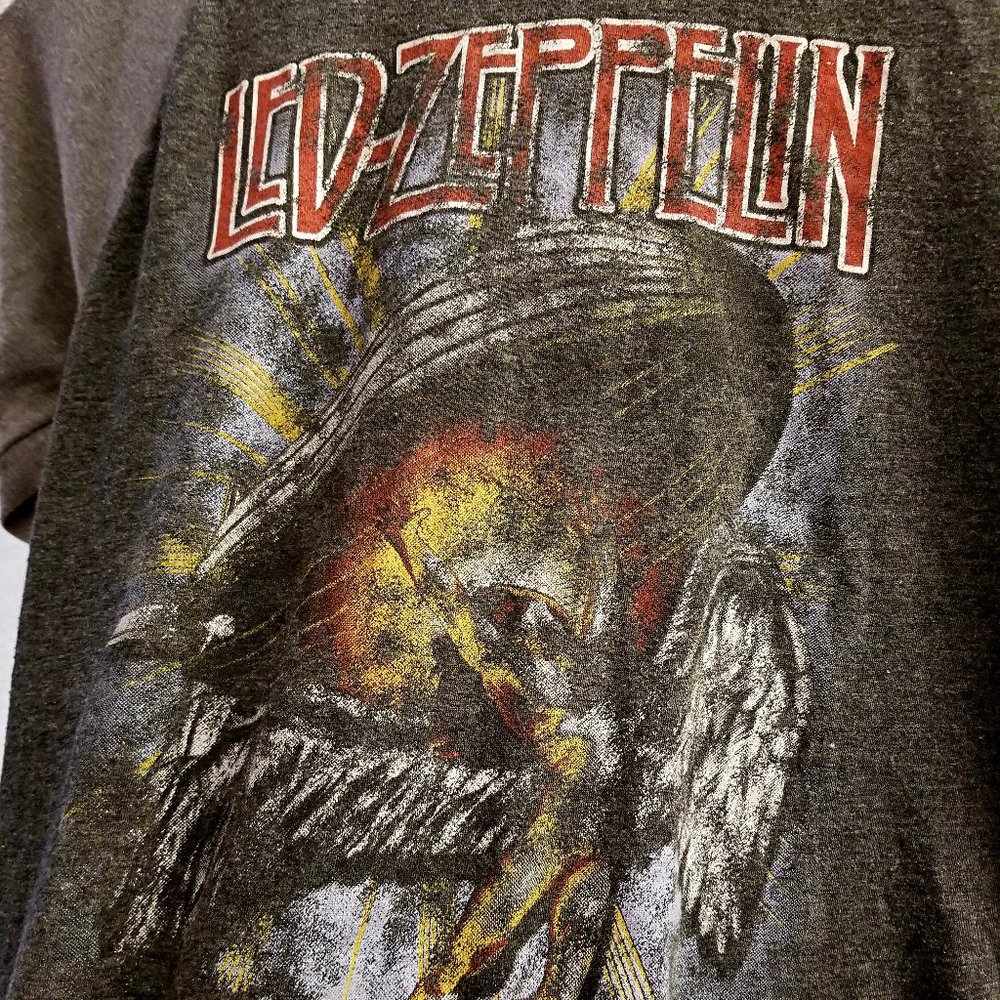 Led Zeppelin Raglan Baseball Tee - Picture 2 of 3